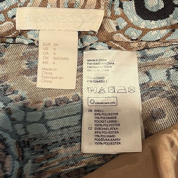 H&M CONSCIOUS Shorts – Size 4 (US) - Picture 2 of 7